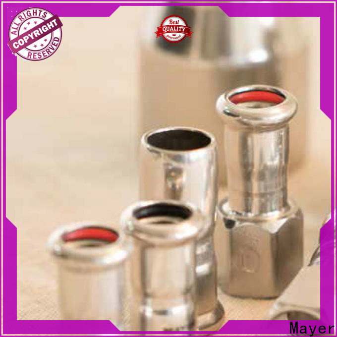 Mayer Top Press fittings for gas pipeline suppliers