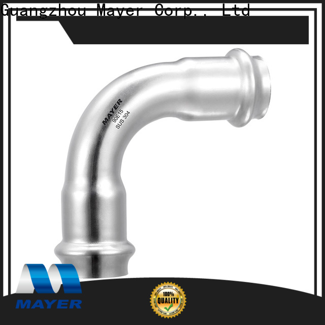Mayer press elbow pipe fitting manufacturers potable water system
