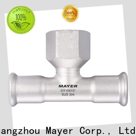 Mayer Best branch tee fitting for sale gas supply