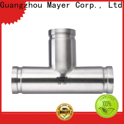 Mayer Best stainless steel grooved fittings suppliers water pipeline