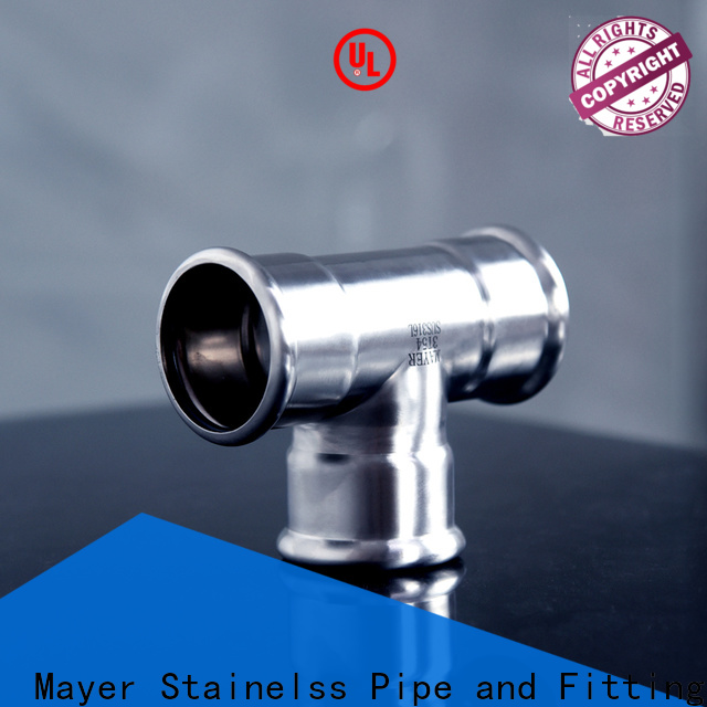 Mayer steel branch tee suppliers water supply