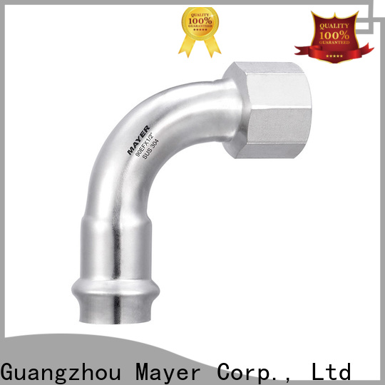 Mayer Custom elbow fitting manufacturers industrial gas pipe system