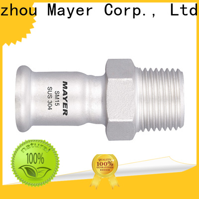 Mayer Custom stainless steel coupling company cold and hot water supply