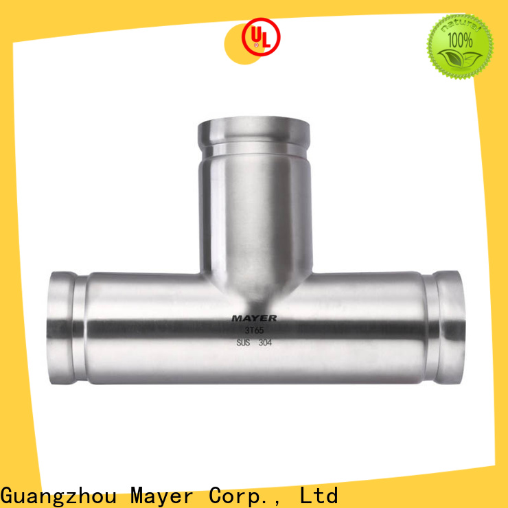 Mayer High-quality grooved pipe fittings company water pipeline