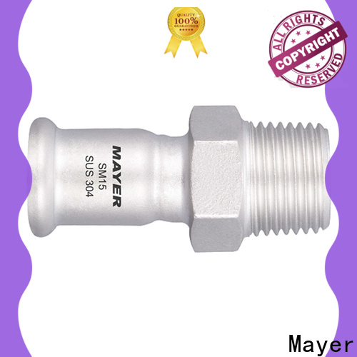 Best press coupling stainless company cold and hot water supply