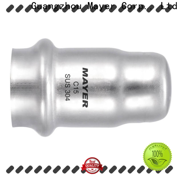 Top stainless steel end cap end factory gas pipeline