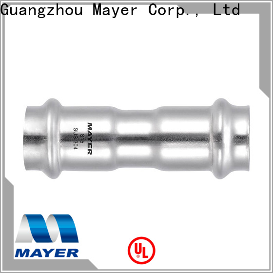 Mayer New pipe coupling supply cold and hot water supply