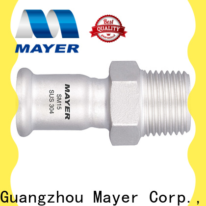 Top stainless steel pipe coupling thread supply gas supply