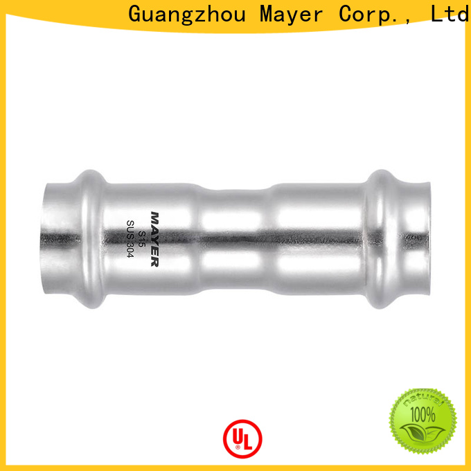 Custom pipe coupling profile for business food industry