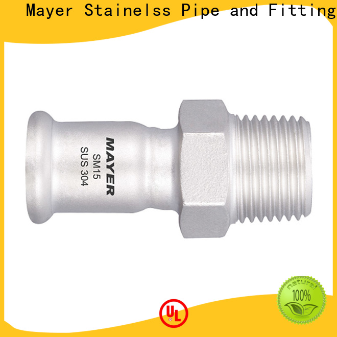 Mayer Wholesale press fit coupling supply gas supply