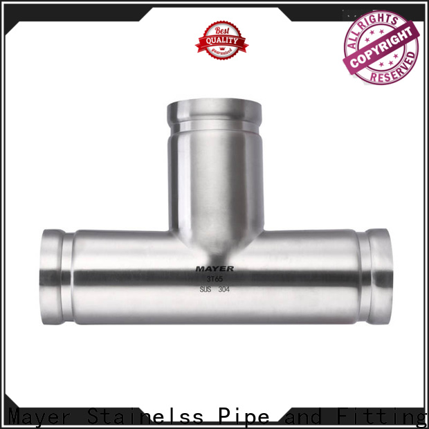 Mayer Latest grooved pipe fittings supply water pipeline