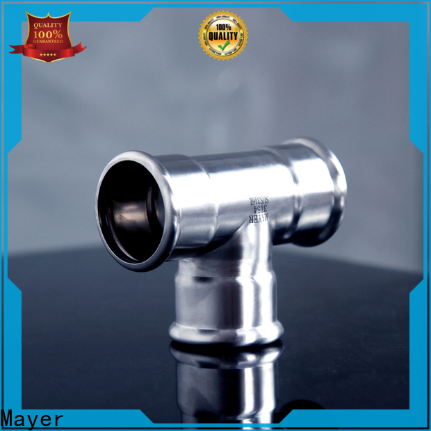 Custom tee pipe fitting press for business gas supply