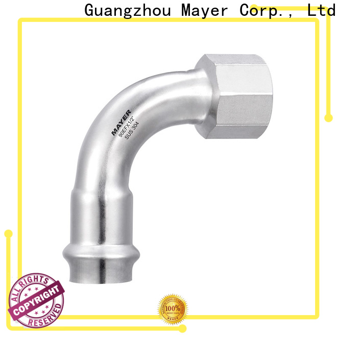 Mayer steel fitting elbow factory potable water system