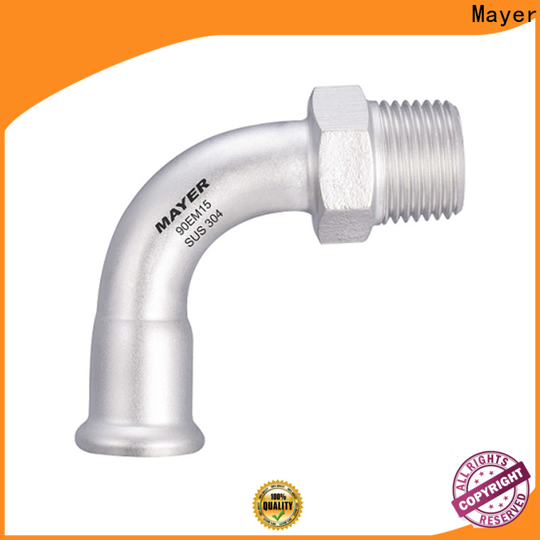 Mayer High-quality fitting elbow manufacturers industrial gas pipe system