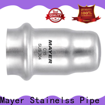 Mayer Latest stainless pipe cap for sale gas pipeline