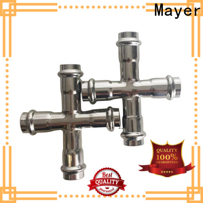 Mayer stainless cross pipe fitting manufacturers HAVC