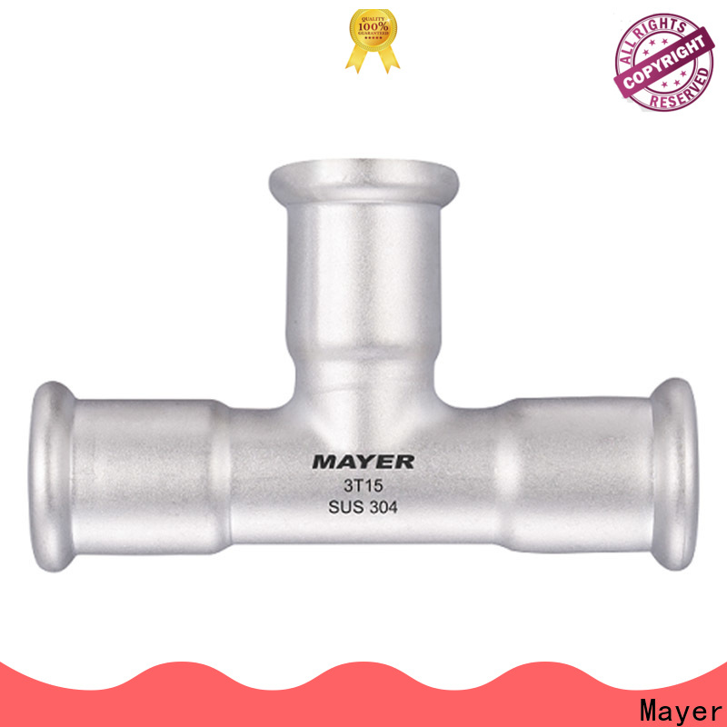 Latest stainless steel tee steel suppliers water supply