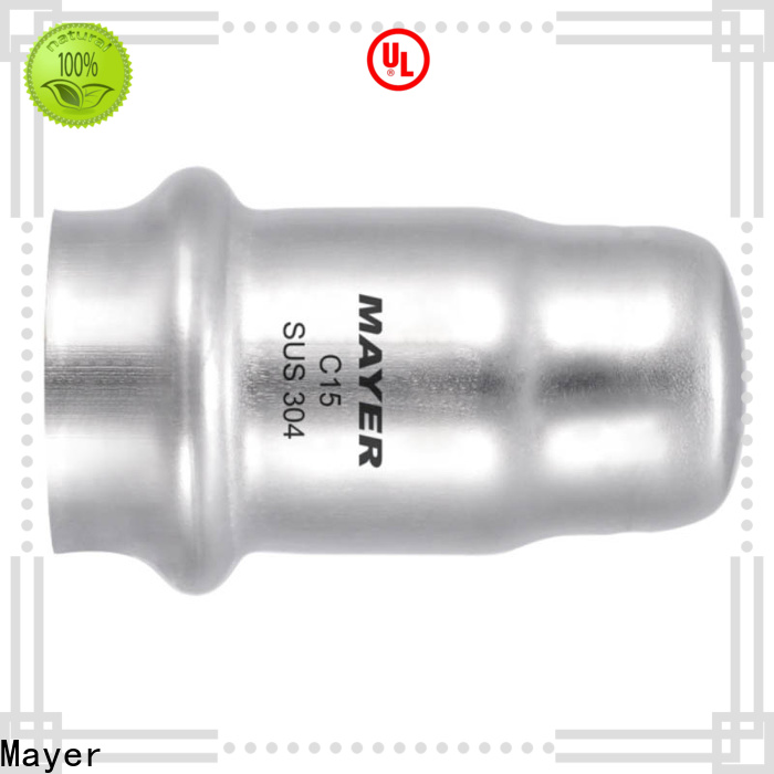 Mayer cap stainless steel end cap factory gas pipeline