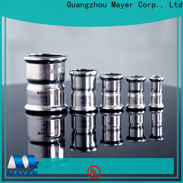 Mayer press pipe coupling factory gas supply