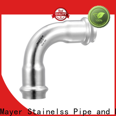 Mayer High-quality fitting elbow suppliers industrial gas pipe system