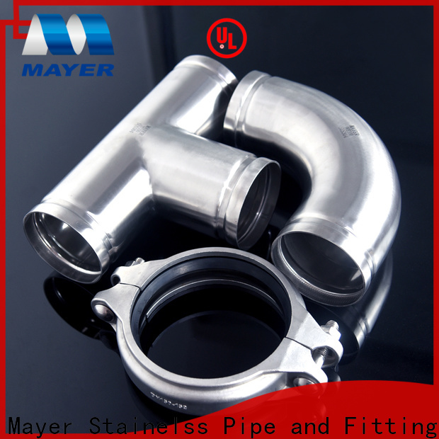 Custom grooved fitting steel for sale water pipeline