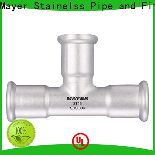 Mayer New tee pipe fitting for business water supply