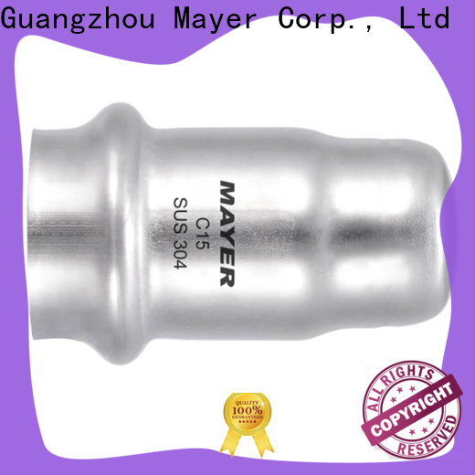 Mayer steel stainless steel pipe caps for sale water pipeline