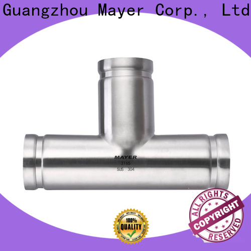 Custom stainless steel grooved pipe fittings stainless suppliers gas pipeline