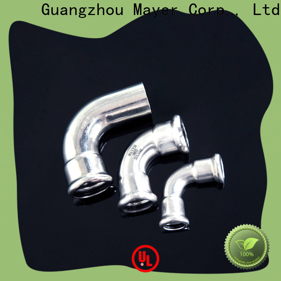 Mayer Top elbow pipe fitting for business steam system