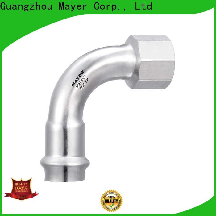Mayer Best fitting elbow company potable water system