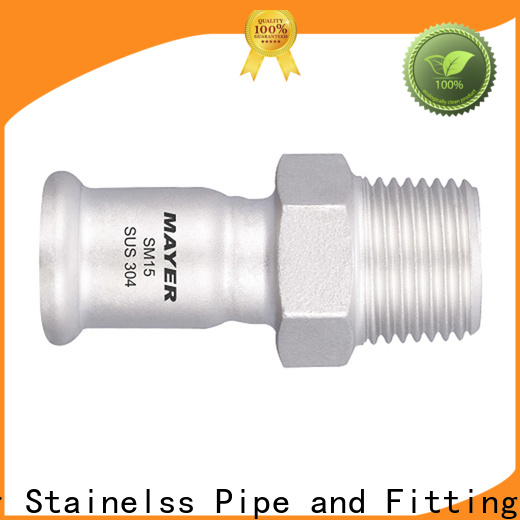 Top stainless steel pipe coupling fitting supply food industry