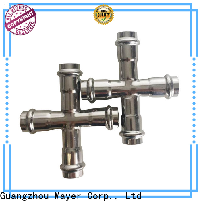 Mayer tee cross pipe fitting supply HAVC