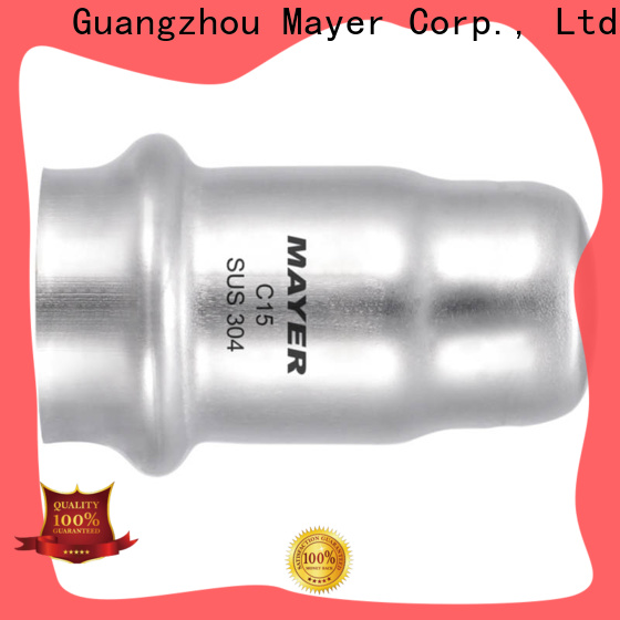 Mayer profile press fitting end cap factory gas pipeline