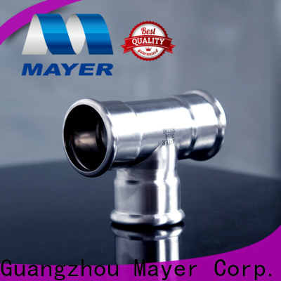 Mayer New branch tee fitting factory water supply