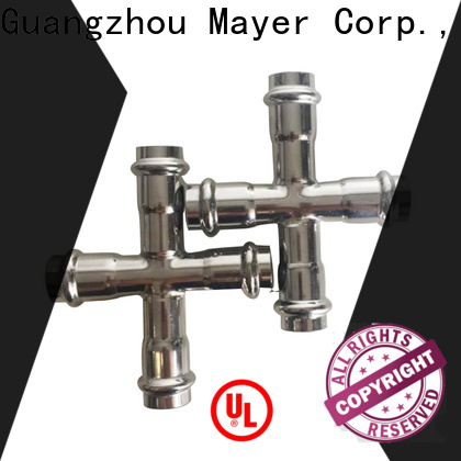 Mayer press cross tee pipe fitting factory HAVC