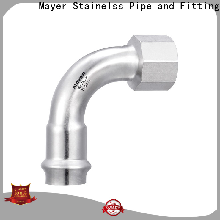 Mayer Top elbow fitting for sale potable water system