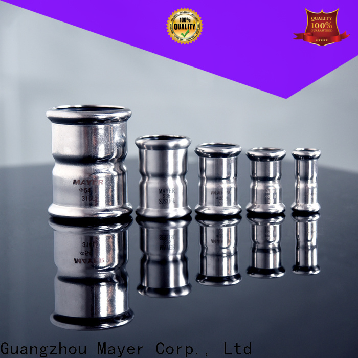 Mayer Top stainless steel coupling manufacturers cold and hot water supply