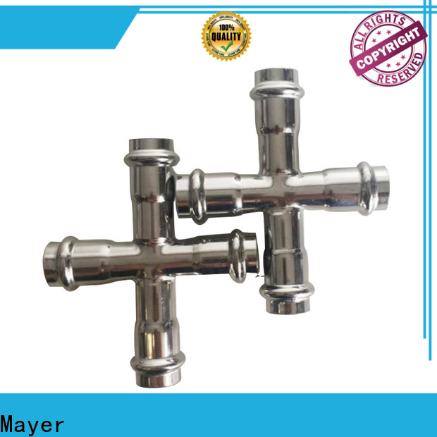 Mayer High-quality cross tee fitting company cold and hot water supply