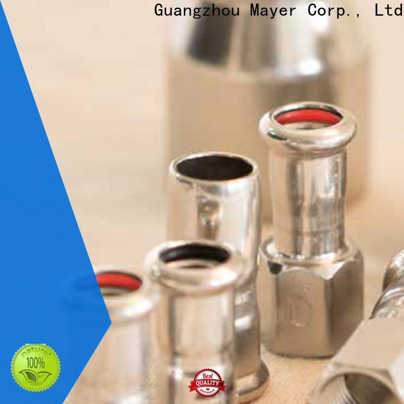 Mayer Top Press fittings for gas pipeline company water pipeline