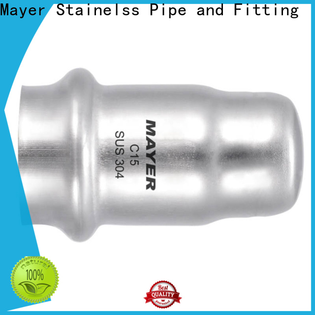 Mayer Latest stainless pipe cap for sale water pipeline