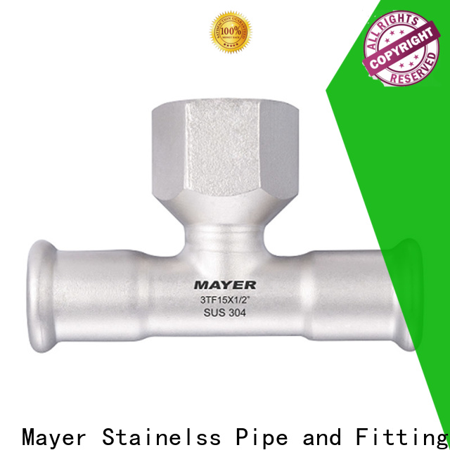 Custom branch tee pipe manufacturers water supply