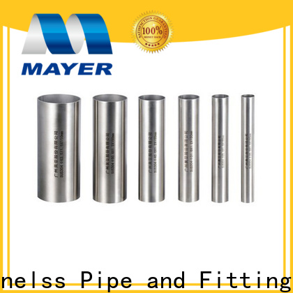 Mayer Custom 316 stainless steel tubing company industrial gas pipe system