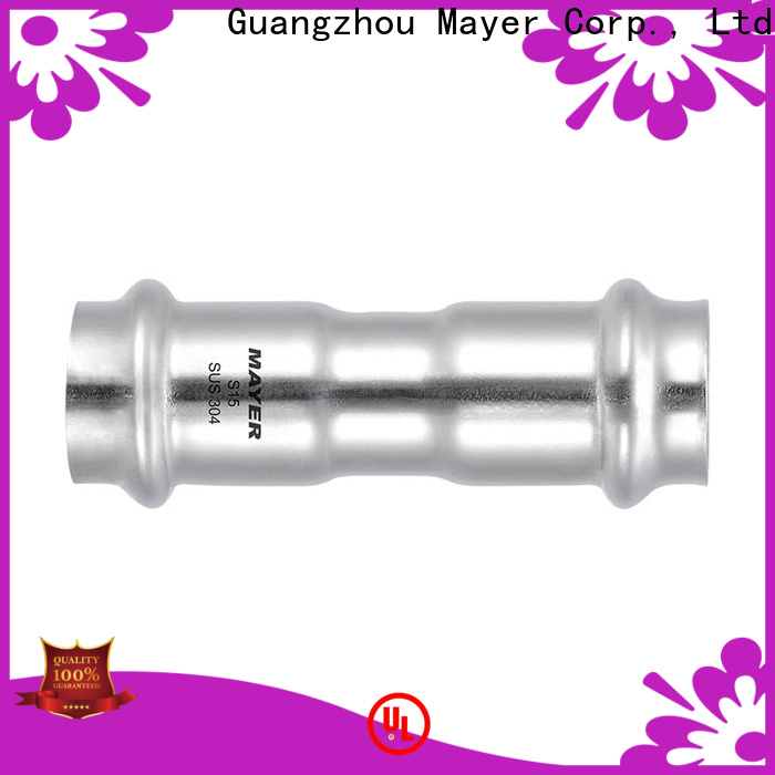 Best stainless steel coupling press supply cold and hot water supply
