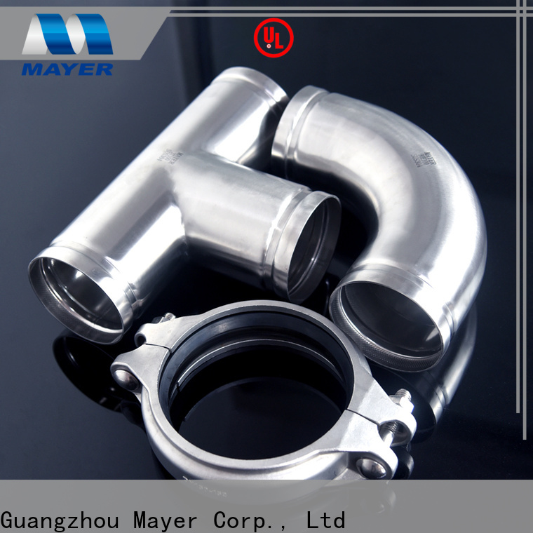 Top grooved pipe fittings steel manufacturers gas pipeline
