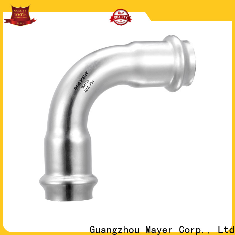 Mayer Wholesale elbow pipe fitting for business industrial oil pipe system