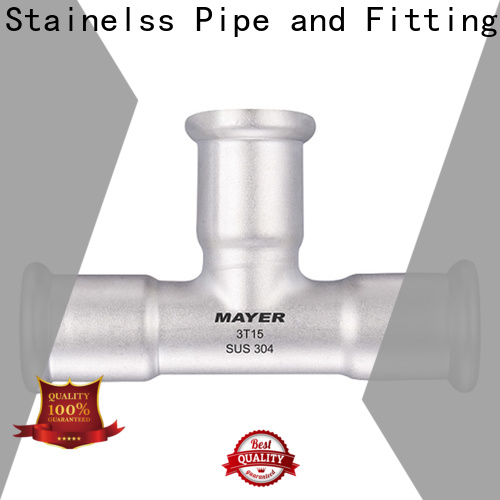 Mayer female tee pipe fitting for sale gas supply