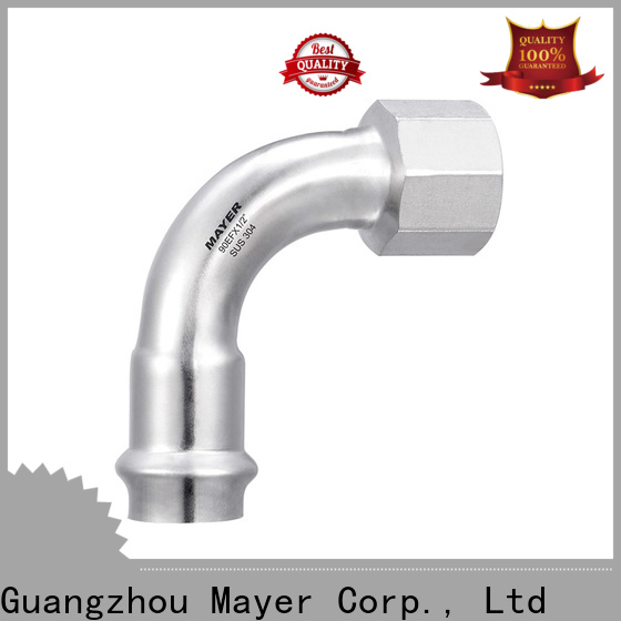 Mayer Top elbow fitting factory potable water system