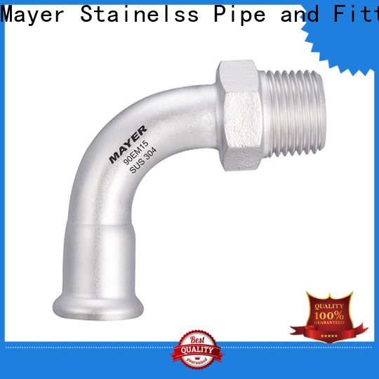 Mayer fitting elbow fitting for business potable water system