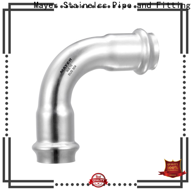 Mayer Top elbow fitting manufacturers potable water system