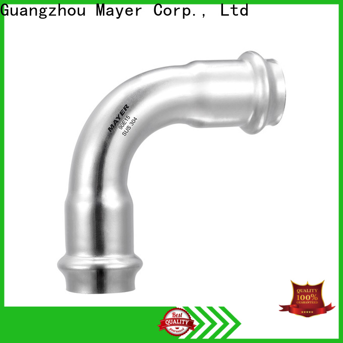 Mayer female elbow fitting suppliers steam system